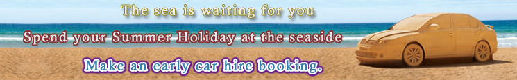Rent a car in Portugal early for the summer so that we can guarantee your car for your holiday and to save money